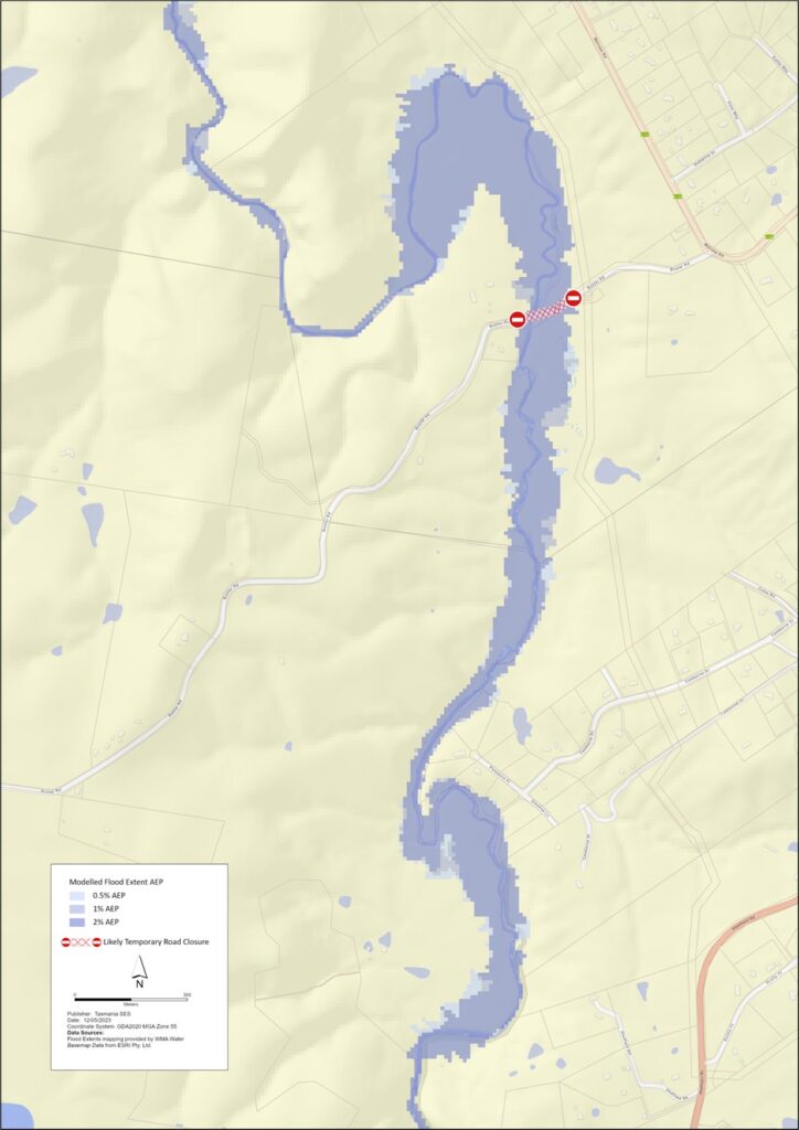 Don River flood map 4 - Aberdeen